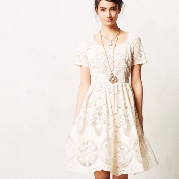 Anthropologie | Dresses | Nwot Tracy Reese Lace Anthropologie White Cream Dress Fit Flare Size 2 | Poshmark Anthropologie | Dresses | Nwot Tracy Reese Lace Anthropologie White Cream Dress Fit Flare Size 2 | Poshmark
